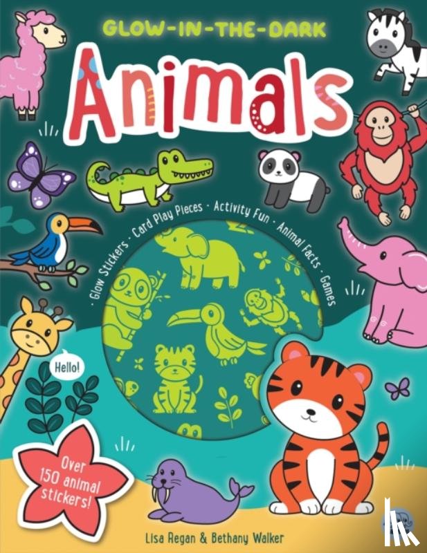 Regan, Lisa - Glow-in-the-Dark Animals Sticker Activity