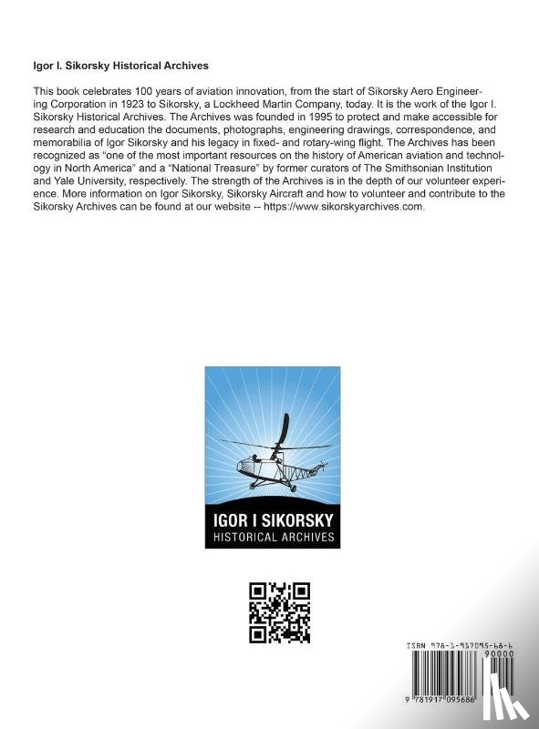 Bulakowski, John, Colucci, Frank, Historical Archives, Igor I Sikorsky - The Sikorsky Aircraft Centennial