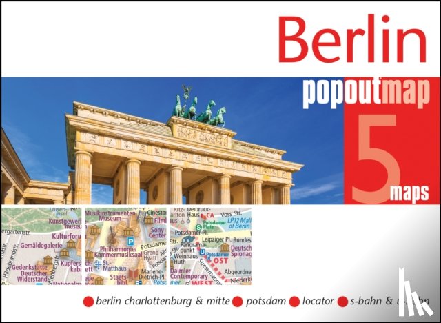 Maps, Popout - Berlin PopOut Map