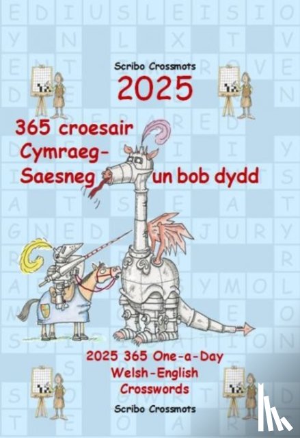 Lucas, Keith - 2025 365 croesair Cymraeg-Saesneg Un bob dydd