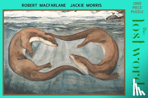 Morris, Jackie - The Lost Words 1000 Piece Jigsaw Puzzle: Otters