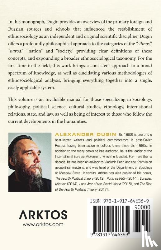 Dugin, Alexander - Dugin, A: Ethnos and Society