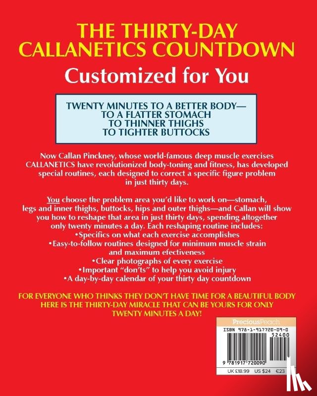 Pinckney, Callan - Callanetics Countdown