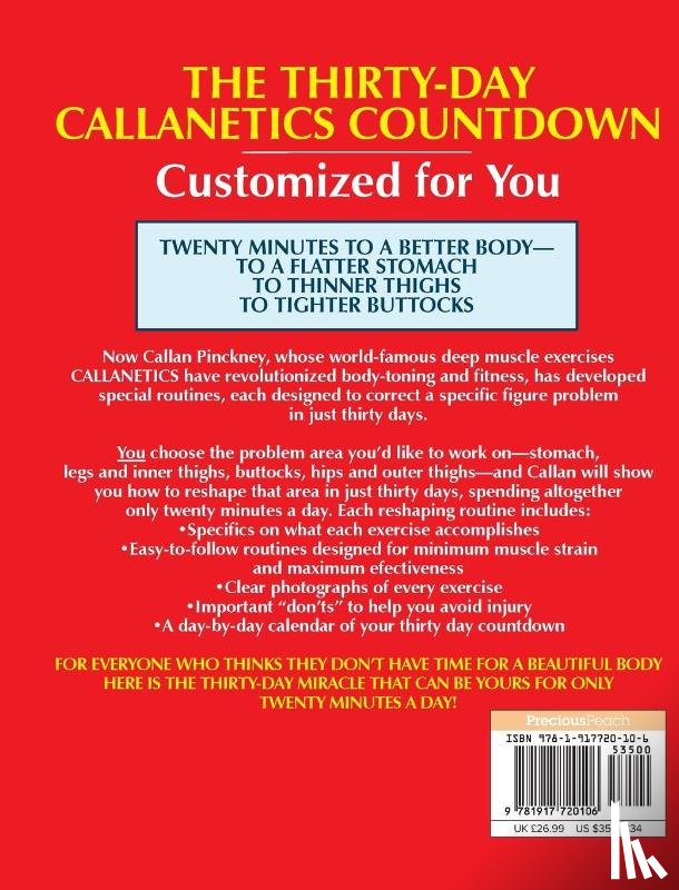 Pinckney, Callan - Callanetics Countdown