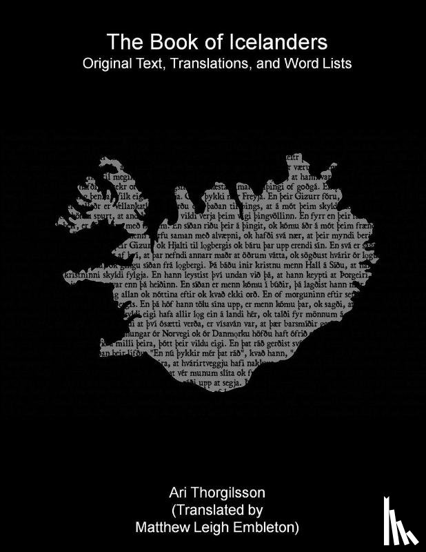 Thorgilsson, Ari - The Book of Icelanders