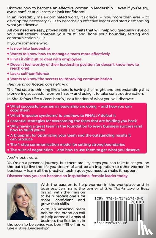 Roedel, Jemma L - She Thinks Like a Boss