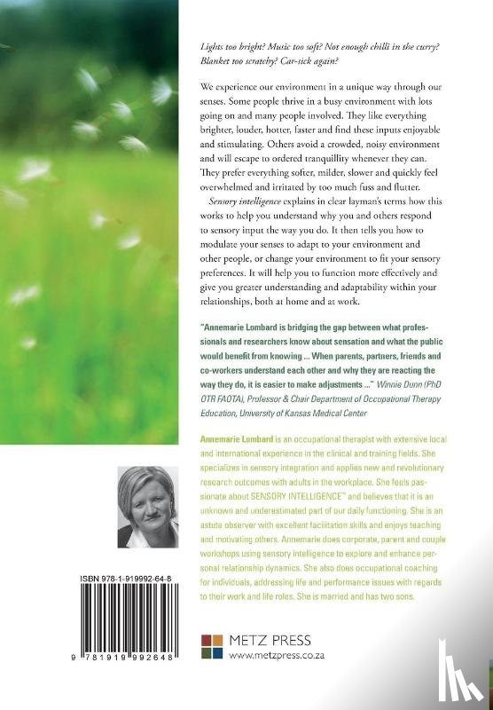 Lombard, Annemarie - Sensory intelligence