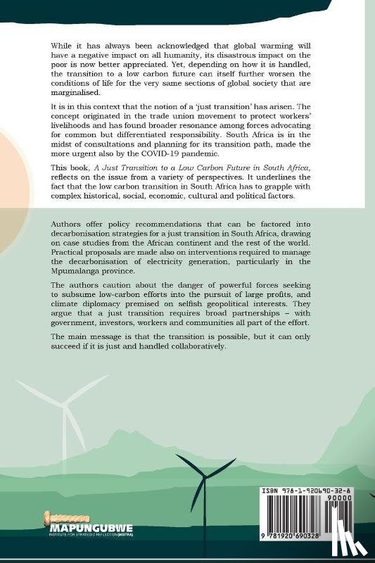  - A Just Transition to a Low Carbon Future in South Africa