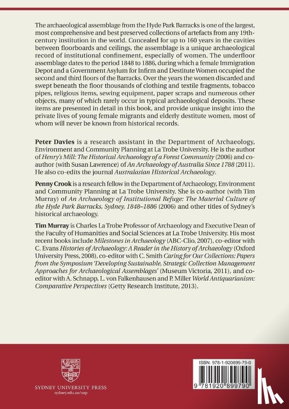 Davies, Peter, Crook, Penny, Murray, Tim - An Archaeology of Institutional Confinement