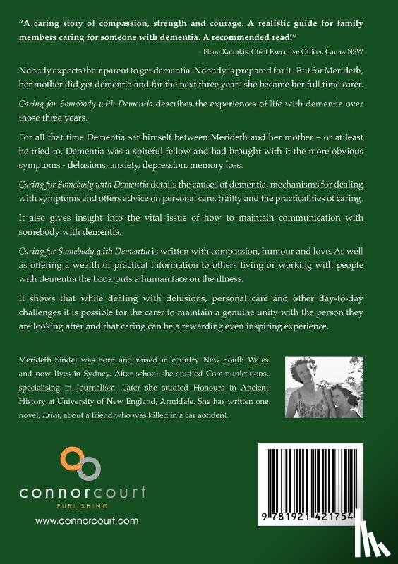 Sindel, Merideth - Caring for Somebody with Dementia