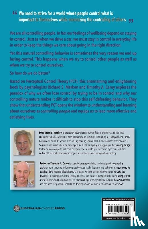 Marken, Richard S., Carey, Timothy A. - Controlling People