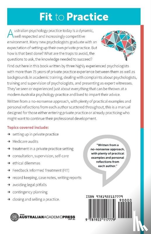 Frankcom, Kaye, Stevens, Bruce, Watts, Phillip - Fit to Practice