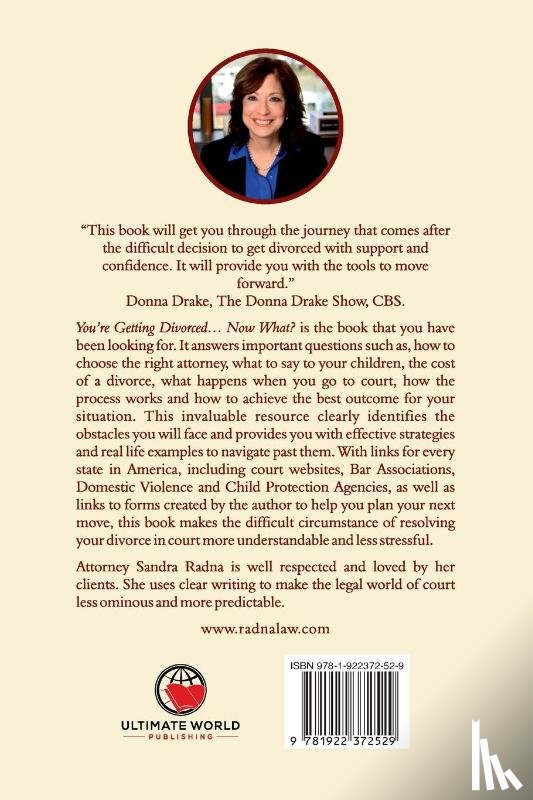 Radna, Esq Sandra M - You're Getting Divorced...Now What?