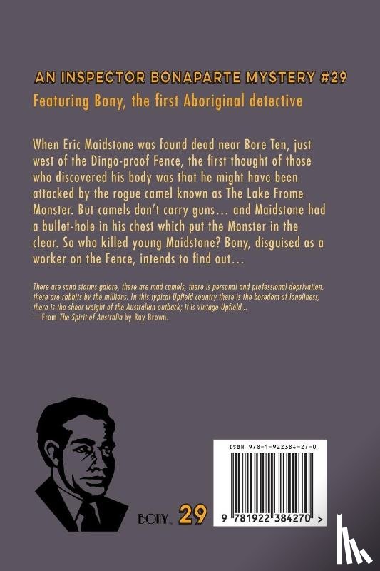 Upfield, Arthur - The Lake Frome Monster