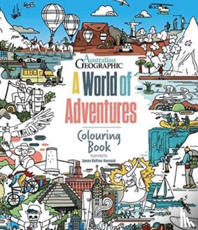  - A World Of Adventures: Colouring Book