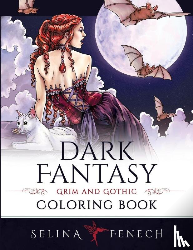 Fenech, Selina - Dark Fantasy Coloring Book