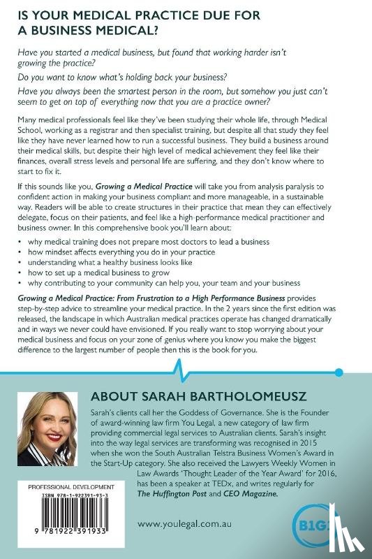 Bartholomeusz, Sarah - Growing a Medical Practice 2nd Edition