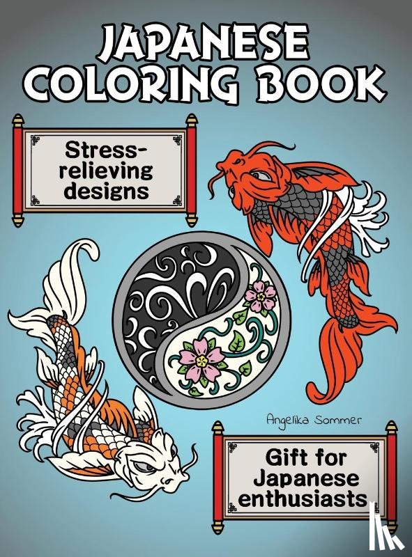 Sommer, Angelika - Japanese Coloring Book