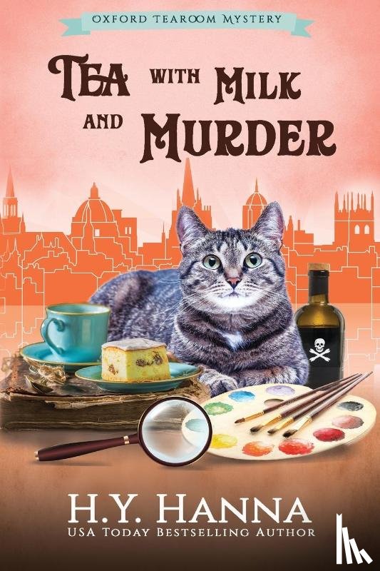 Hanna, H y - Tea With Milk and Murder (LARGE PRINT)