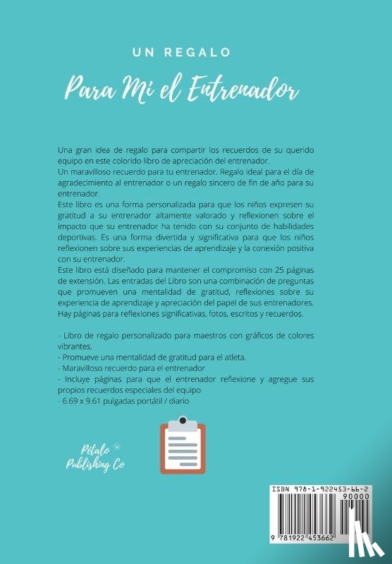 Co, Petal Publishing - Para mi entrenador
