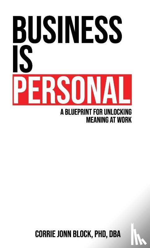 Block, Corrie - Business is Personal