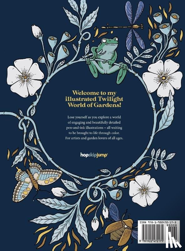 Hampson, R J - Night Garden Coloring Book