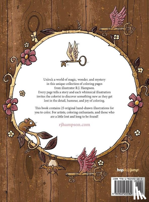 Hampson, R J - Lost & Found Coloring Book