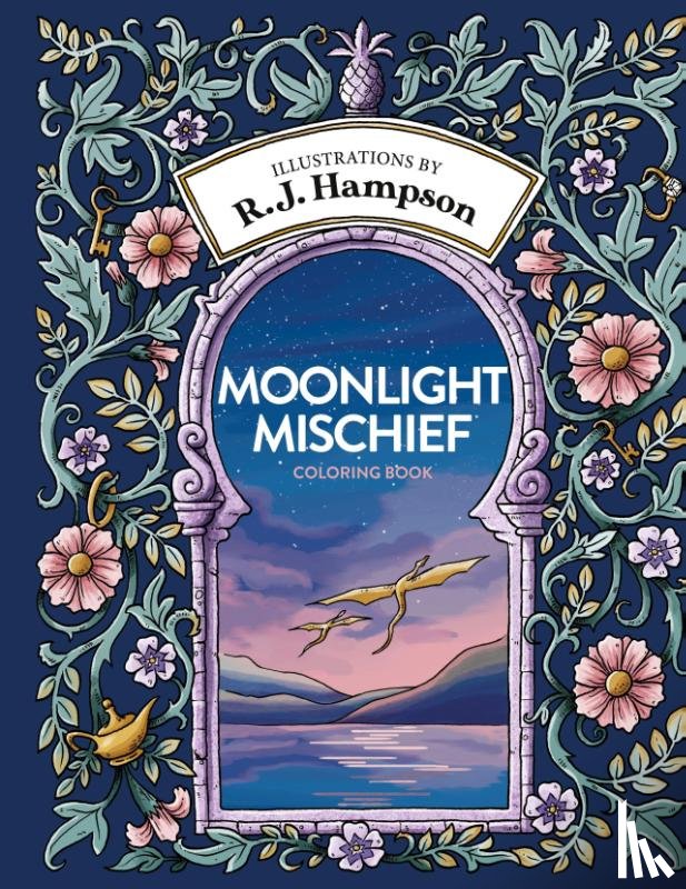 Hampson, R J - Moonlight Mischief Coloring Book