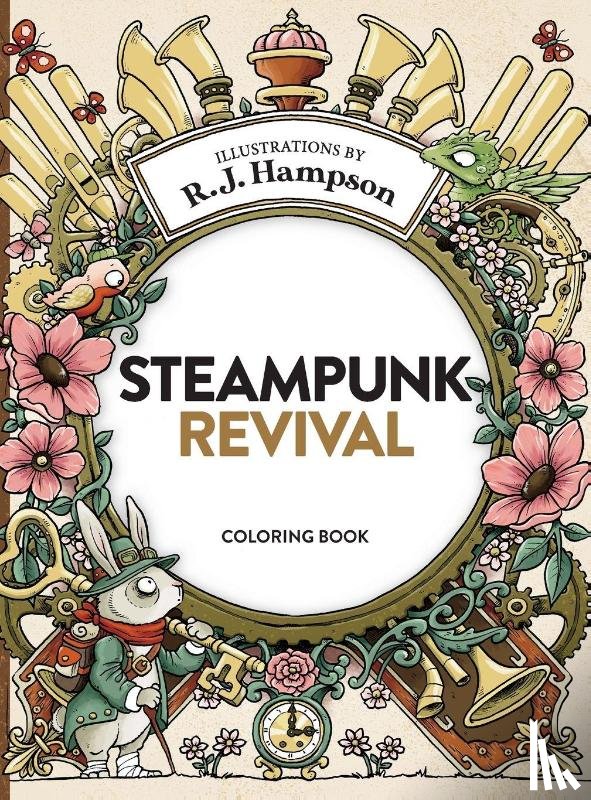 Hampson, R J - Steampunk Revival Coloring Book