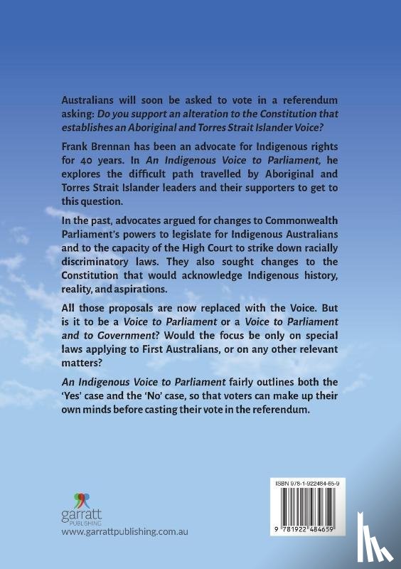 Brennan, Frank - An Indigenous Voice to Parliament