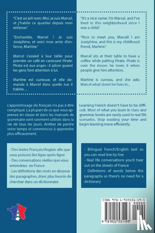 French Hacking - Learn French With Short Stories - Fifteen Beginner Stories With Parallel French And English Text