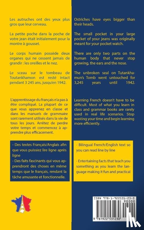 Hacking, French - Learn French with 1144 Random Interesting and Fun Facts! - Parallel French and English Text to Learn French the Fun Way