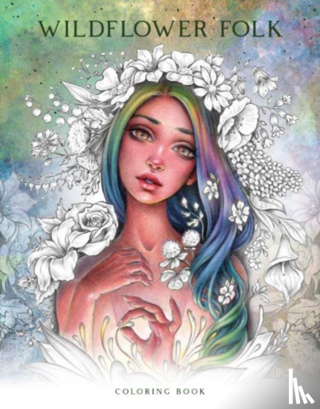  - Wildflower Folk Coloring Book