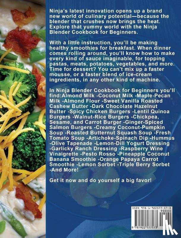 Adams, Virginia - Ninja Blender Cookbook For Beginners