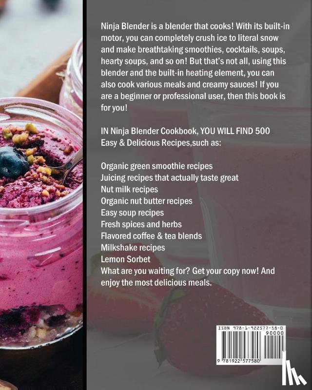 Monroe, Elizabeth - The Complete Ninja Blender Cookbook