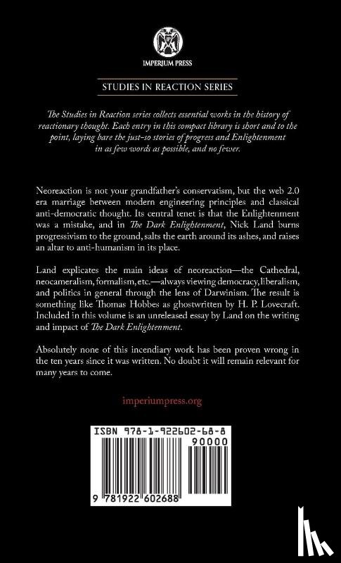 Land, Nick - The Dark Enlightenment - Imperium Press