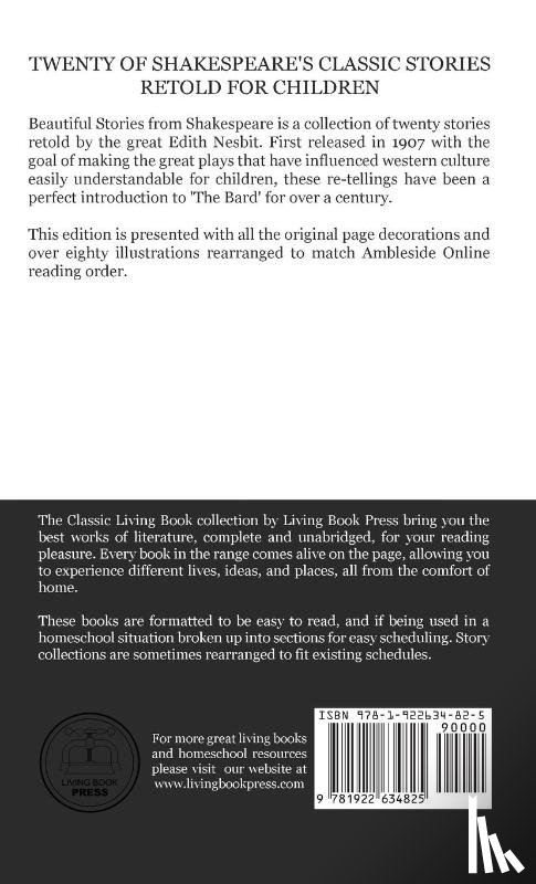 Nesbit, Edith - Beautiful Stories from Shakespeare (B&W)