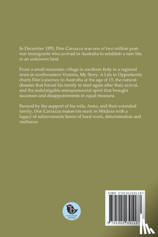 Carrazzo, Don - My Story