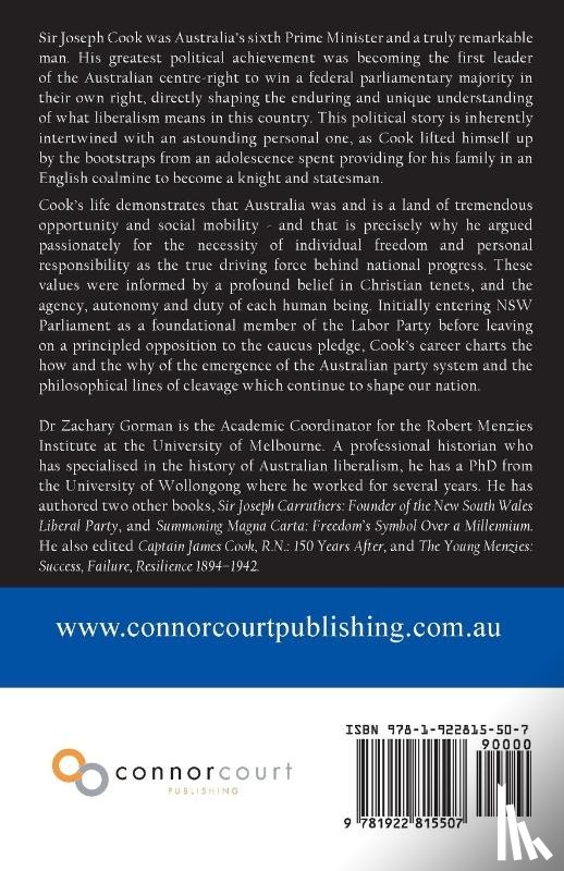 Gorman, Zachary - Joseph Cook (Australian Biographical Monographs 19)