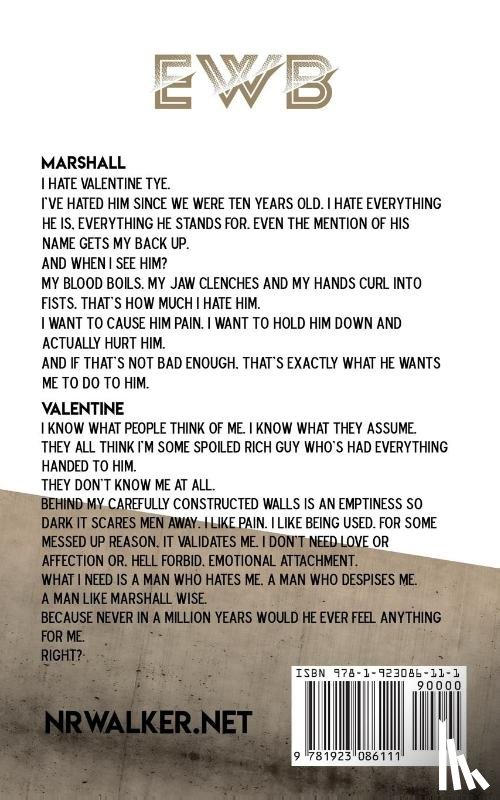 Walker, N. R. - EWB (Enemies With Benefits)
