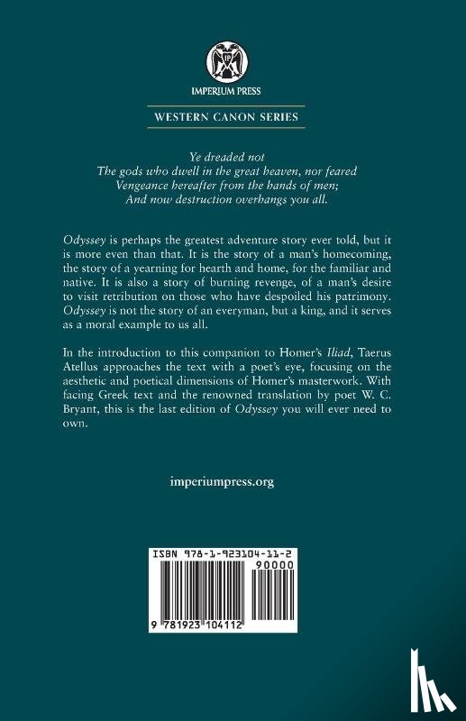 Homer - Odyssey - Imperium Press (Western Canon)