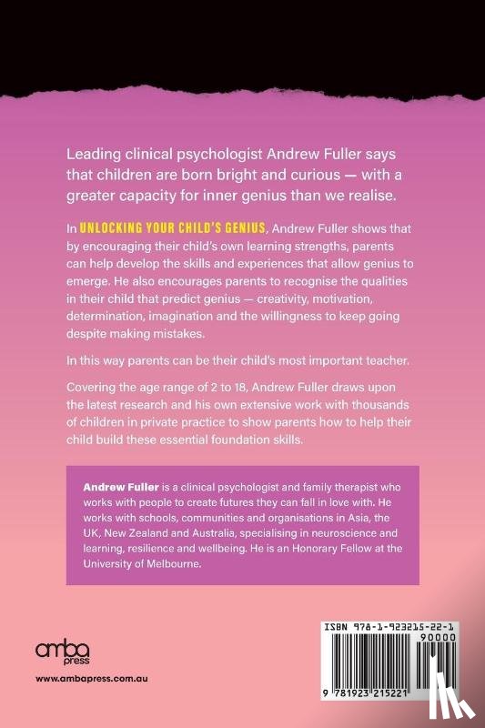 Fuller, Andrew - Unlocking Your Child's Genius