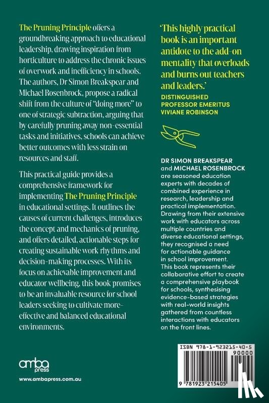 Breakspear, Simon, Rosenbrock, Michael - The Pruning Principle