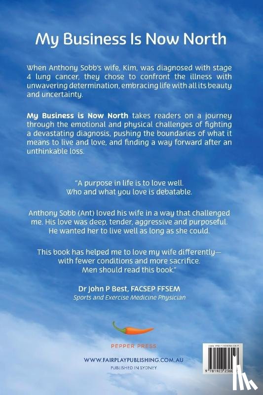 Sobb, Anthony - My Business Is Now North