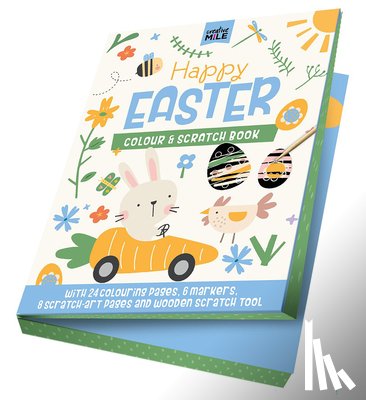 Mile, Creative - Happy Easter Colour & Scratch Book