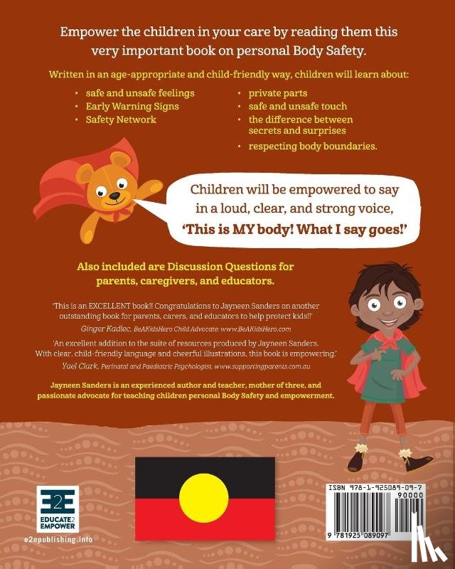 Sanders, Jayneen - My Body! What I Say Goes! Indigenous Edition