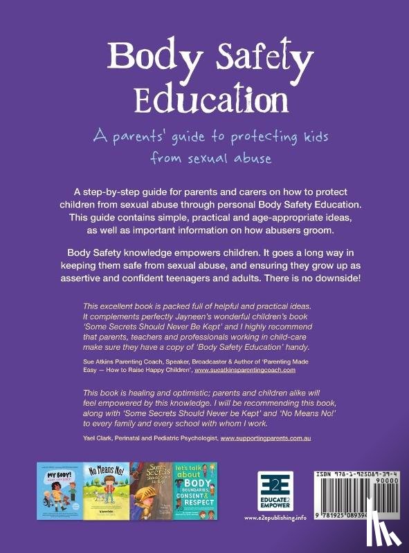 Sanders, Jayneen - Body Safety Education