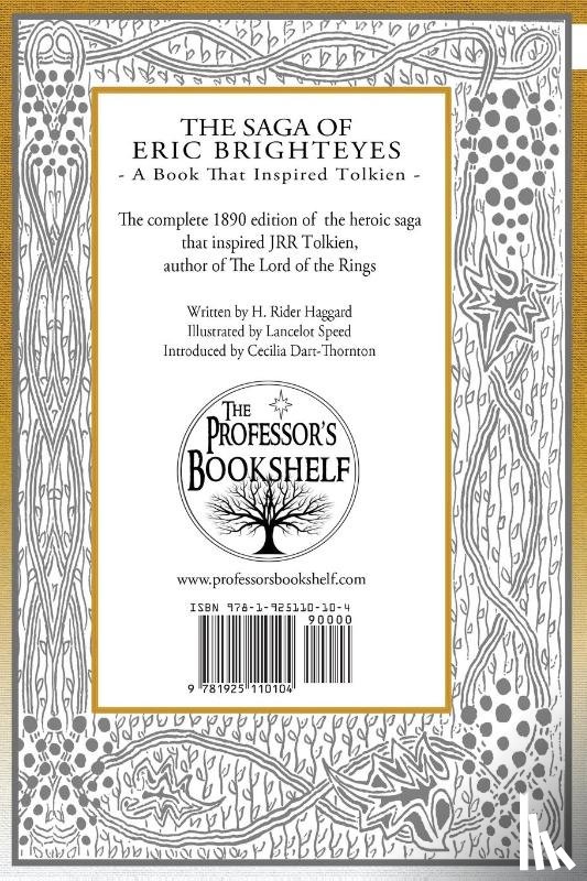 Haggard, Sir H Rider - The Saga of Eric Brighteyes - A Book That Inspired Tolkien