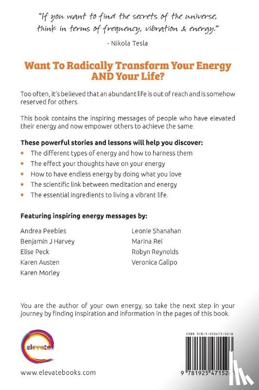 Harvey, Benjamin J, Demartini, John F - Elevate Your Energy