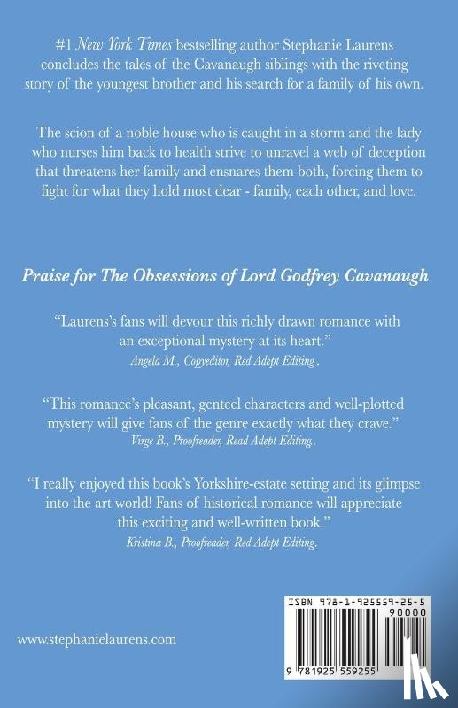 Laurens, Stephanie - The Obsessions of Lord Godfrey Cavanaugh